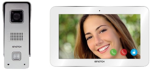 Kit videocitofono IP Wi-Fi HD