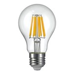 Lampadina LED filament 8Watt E27 2700K luce calda