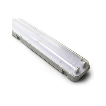 Plafoniera IP65 per 2 tubi LED