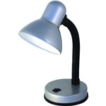 Lampada da tavolo con attacco E27 220V, colore grigio