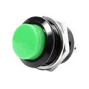 Mini pulsante stagno normalmente aperto, 2A 36V, colore verde