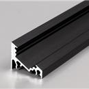 Profilo in alluminio angolare 2 metr colore nero