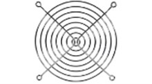 Griglia di protezione 120x120mm