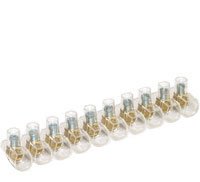 Morsetto con inserti in ottone 10mmq