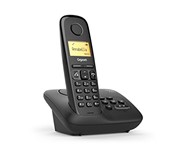 Telefono cordless GIGASET A270A con segreteria, colore nero