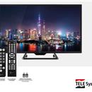 Televisore 22'' LED09 DVB-T2/S2 HEVC funzione hotel, Telesystem