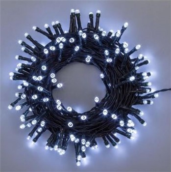Catena 160 LED bianco freddo con