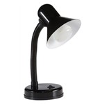 Lampada da tavolo nera 230V E27
