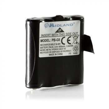 Batteria ricaricabile 800mAh Ni-MH