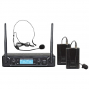 Radiomicrofono UHF con microfoni