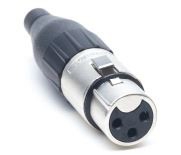 Connettore femmina XLR 3 poli Tasker