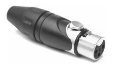 Connettore femmina XLR 3 poli Tasker