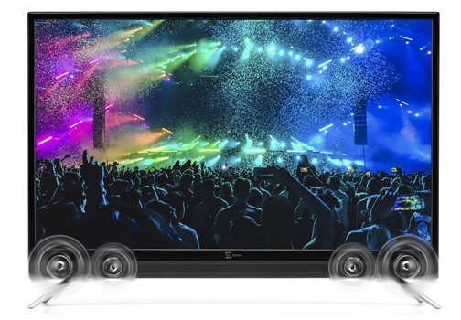SmartTv Led 32''con soundbar integrata, T2S2 HEVC