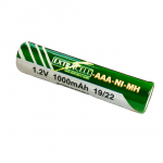Batteria Ni-Mh AAA 1.2V 1000mAh con terminali