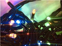 Catena luminosa 90 Led multicolore 10 metri, luce fissa Catena luminosa 90 Led multicolore 10 metri, luce fissa