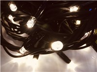 Catena luminosa 90Led bianco caldo luce fissa, 10 metri Catena luminosa 90Led bianco caldo luce fissa, 10 metri