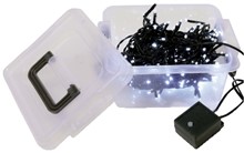 Catena luminosa 200 led bianco freddo, 12 metri, con controller Catena luminosa 200 led bianco freddo, 12 metri, con controller