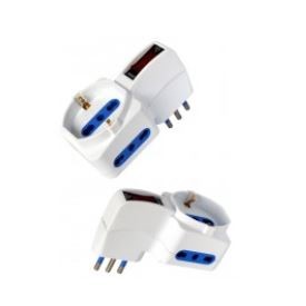 Multipresa spina 10A 2 prese 2P+T