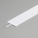 Cover per profili LED WIDE, angolare bianco, 2 metri
