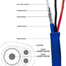 Cavo coassiale 5mm videosorveglianza