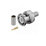 Spina BNC a crimpare per cavo RG58