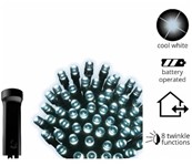 Catena a batteria 96 Led 7,10 metri