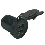 Doppia presa USB da pannello 2.1+1A