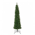 Albero di natale slim verde, 150cm 323 rami, diametro 45cm