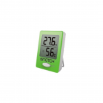 Termometro igrometro digitale per interno, verde