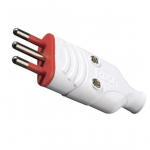 Spina in gomma antischiacciamento 16A 250V