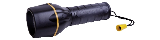 Torcia in gomma 3 Led ultraluminosi