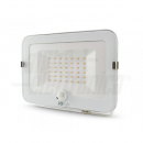 Faretto led ultra slim 30W 230V bianco naturale - con sensore PIR