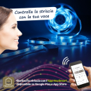 Kit Striscia Smart Wi-Fi RGB 5mt. controllabile da App o telecomando