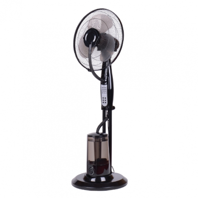 Ventilatore a piantana nebulizzante