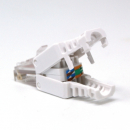 Spina RJ45 Cat6 Tool-less con copriconnettore
