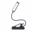 Luce da lettura cob 2Watt, con clip