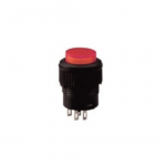 Pulsante rosso stabile on-off 2p.