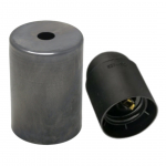Bicchiere con portalampada E27 e serracavo
