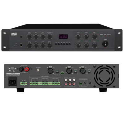 Amplificatore PA 250W 6 zone 100V