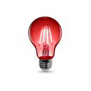 Lampada Led 4W con filamenti rossi 230V decorativa E27