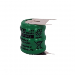 Batteria bottone 3,6V/80ma Ni-Mh 3 pin