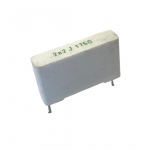 Condensatore 2200PF 1750V poliestere scatolino passo 22mm