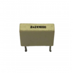 Condensatore 2200PF1000V passo 10mm poliestere