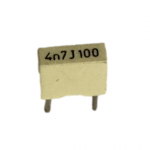 Condensatore 4700PF 100V poliestere passo 5mm