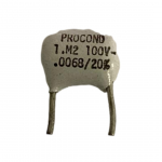 Condensatore 6800PF100V poliestere p.6mm