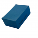 Condensatore 9100PF 2000V poliestere blu