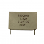 Condensatore poliestere 2.2uF 250V 10%, PROCOND