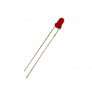 Led 3mm luce rossa 20mA
