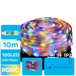 Catena 100 microled multicolor 10mt USB