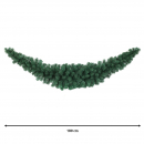 Ghirlanda imperiale verde 180cm diametro 14cm